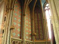 Orleans - Cathedrale Sainte Croix - Mur peint